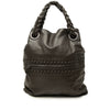 Bottega Veneta Intrecciato Trimmed Studded Nappa Julie Tote Secondhand