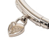 Hermès Leather Cadena Heart Charm Bracelet Secondhand