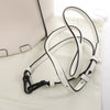 LOEWE Bamboo Buckets Leather 2Way Handbag in White Secondhand