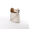 LOEWE Bamboo Buckets Leather 2Way Handbag in White Secondhand