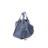 Secondhand LOEWE Hammock Medium Leather 2Way Handbag in Navy Blue
