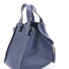 Secondhand LOEWE Hammock Medium Leather 2Way Handbag in Navy Blue