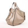 LOEWE Hammock Small Leather 2Way Handbag in Beige Secondhand