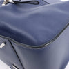 LOEWE Hammock Small Leather 2Way Handbag in Navy Blue Secondhand