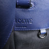 LOEWE Hammock Small Leather 2Way Handbag in Navy Blue Secondhand