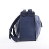 LOEWE Hammock Small Leather 2Way Handbag in Navy Blue Secondhand