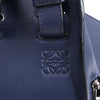 LOEWE Hammock Small Leather 2Way Handbag in Navy Blue Secondhand