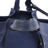 LOEWE Hammock Small Leather 2Way Handbag in Navy Blue Secondhand
