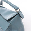 LOEWE Puzzle Medium Leather 2Way Handbag in Blue Secondhand