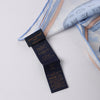 Louis Vuitton "up AND away" 100% Silk Scarf in Blue M78448 Secondhand