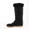 Louis Vuitton 12 years Suede Boots in Black, Size 40.5 EU Secondhand