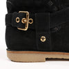 Louis Vuitton 12 years Suede Boots in Black, Size 40.5 EU Secondhand