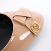 Louis Vuitton 16 years Patent Leather Heels in Black x Beige NL0186, Size EU 40 Secondhand