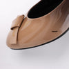 Louis Vuitton 16 years Patent Leather Heels in Black x Beige NL0186, Size EU 40 Secondhand