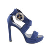 Louis Vuitton 19-year Suede Heels in Navy Blue, Size 38 EU Secondhand