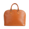 Louis Vuitton Alma PM Epi Leather Handbag in Brown Secondhand