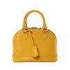 Secondhand Louis Vuitton Alma BB Epi Leather 2Way Handbag in Yellow M40866