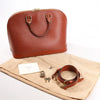 Louis Vuitton Epi Leather Alma PM 2Way Handbag in Brown M52143 Secondhand