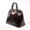 Louis Vuitton Vernis Alma GM Handbag in Amarante M93595 Secondhand
