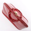 Secondhand Louis Vuitton Alma GM Vernis Leather Handbag in Red M93596