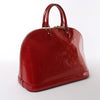 Louis Vuitton Alma GM Vernis Leather Handbag in Red M93596 Secondhand