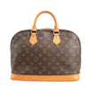 Louis Vuitton Monogram Canvas Alma PM Handbag in Brown M51130 Secondhand