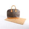 Secondhand Louis Vuitton Alma PM Monogram Canvas Handbag in Brown M51130