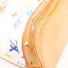 Louis Vuitton Multicolor Monogram Alma Handbag in White M92647 Secondhand