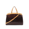 Secondhand Louis Vuitton Blair MM Vernis 2Way Handbag in Amarante M91690