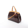 Secondhand Louis Vuitton Blair MM Vernis 2Way Handbag in Amarante M91690