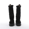 Louis Vuitton Breezy line 19-year Monogram Suede x Sheepskin Boots in Black CL0169, Size 38 EU Secondhand