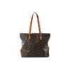 Secondhand Louis Vuitton Cabas Mezzo Monogram Shoulder Bag in Brown M51151