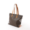 Secondhand Louis Vuitton Cabas Mezzo Monogram Shoulder Bag in Brown M51151