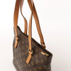 Louis Vuitton Cabas Piano Monogram Canvas Shoulder Bag in Brown M51148 Secondhand