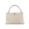 Louis Vuitton Capucines GM Taurillon Leather Handbag in Beige Secondhand