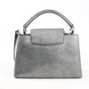 Louis Vuitton Taurillon Capucines MM Handbag in Silver Secondhand