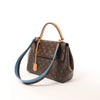 Louis Vuitton Cluny MM Monogram Canvas 2Way Handbag in Brown M42735 Secondhand