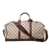 Louis Vuitton Damier Lune Sport Travel Bag in Beige x Brown N48186 Secondhand