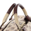 Louis Vuitton Damier Lune Sport Travel Bag in Beige x Brown N48186 Secondhand