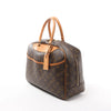 Louis Vuitton Deauville Monogram Canvas Handbag in Brown M47270 Secondhand