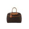 Louis Vuitton Deauville Monogram Canvas Handbag in Brown M47270 Secondhand
