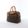 Louis Vuitton Deauville Monogram Canvas Handbag in Brown M47270 Secondhand