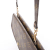 Louis Vuitton Double Lava Monogram Canvas Crossbody Bag in Brown M51815 Secondhand
