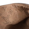 Louis Vuitton Hina Monogram Mahina Leather Shoulder Bag in Beige M54351 Secondhand