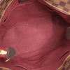 Louis Vuitton Jersey Damier x Leather 2Way Shoulder Bag in Brown x Burgundy N44021 Secondhand