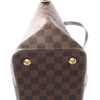 Louis Vuitton Jersey MM Damier x Leather 2Way Shoulder Bag in Brown x Black N44023 Secondhand