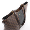Louis Vuitton Jersey MM Damier x Leather 2Way Shoulder Bag in Brown x Black N44023 Secondhand