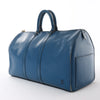 Louis Vuitton Keepall 45 Epi Leather Travel Bag in Blue M42975 Secondhand