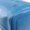 Louis Vuitton Epi Leather Keepall 55 Travel Bag in Blue M42955 Secondhand