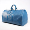 Louis Vuitton Epi Leather Keepall 55 Travel Bag in Blue M42955 Secondhand